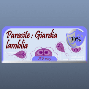 Parasite : Giardia lamblia