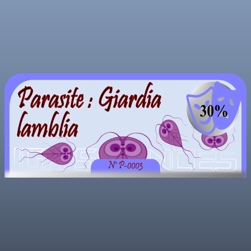 Parasite : Giardia lamblia